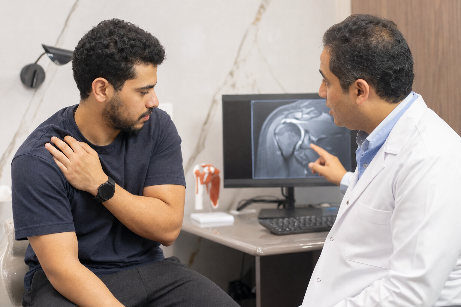 إصابة سلاب في الكتف